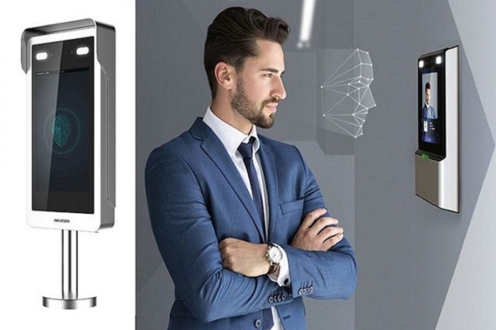 Acceso biométrico facial Hikvision